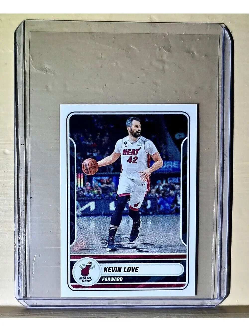 2023-24 Kein Love Panini NBA Basketball #215 Sticker Miami Heat